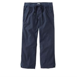 L.L. BEAN WOMENS NYLON OUTDOOR PULL ON CAPRI  TECHNICAL PANTS SMALL OVERSIZED